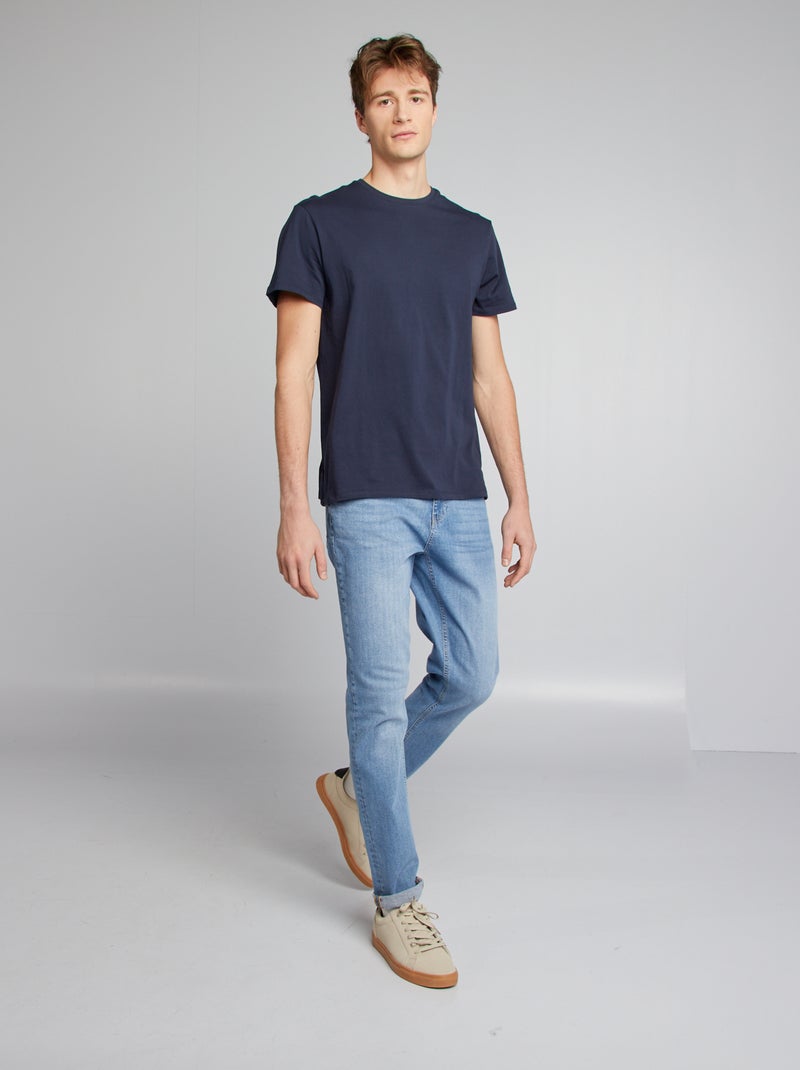 Jeans slim fit in cotone stretch - L36 BLU - Kiabi