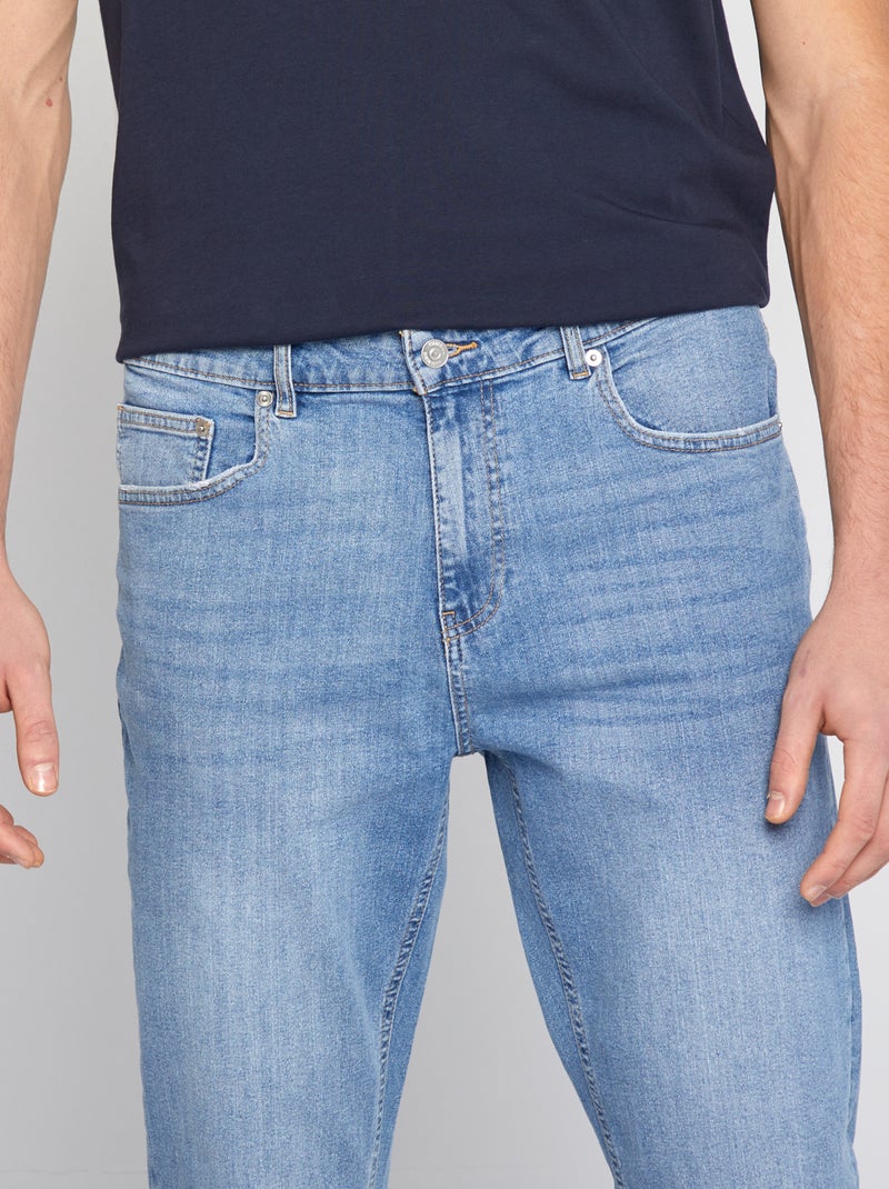 Jeans slim fit in cotone stretch - L36 BLU - Kiabi