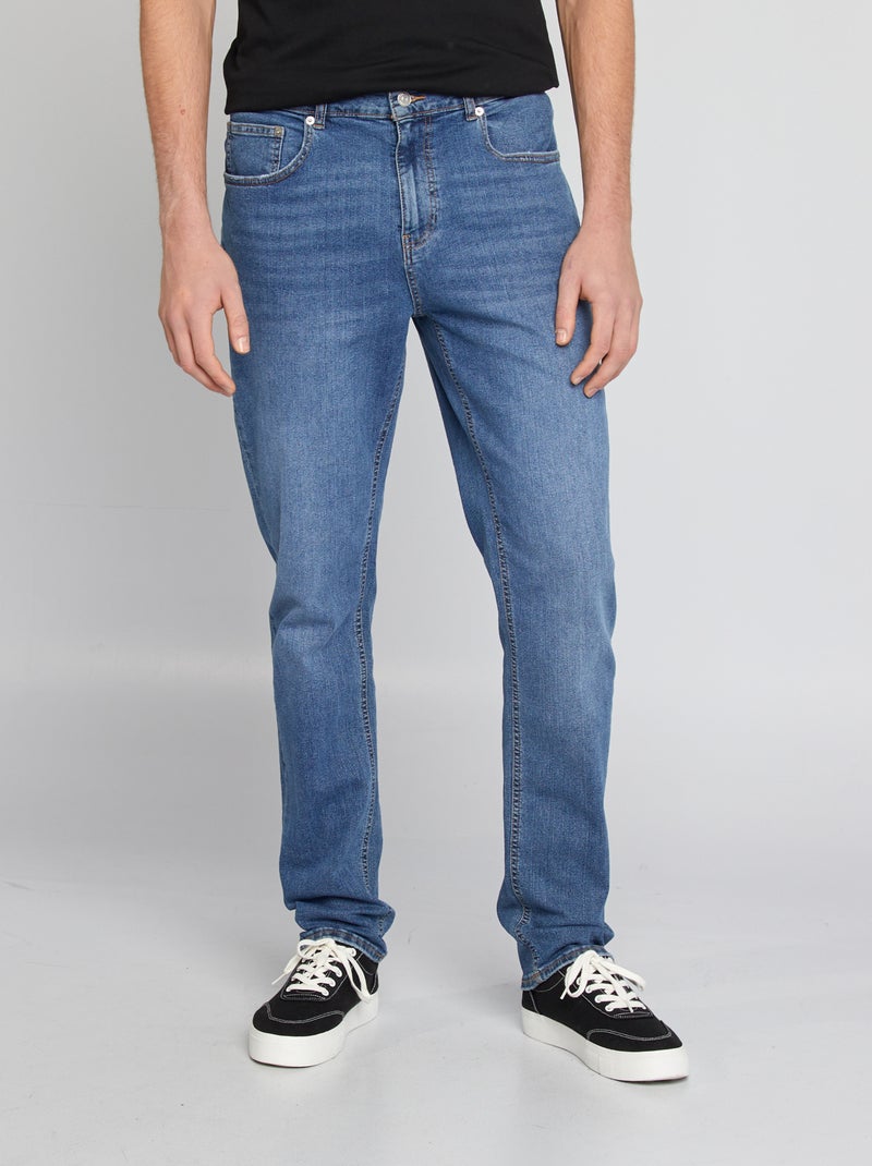 Jeans slim fit in cotone stretch - L36 BLU - Kiabi