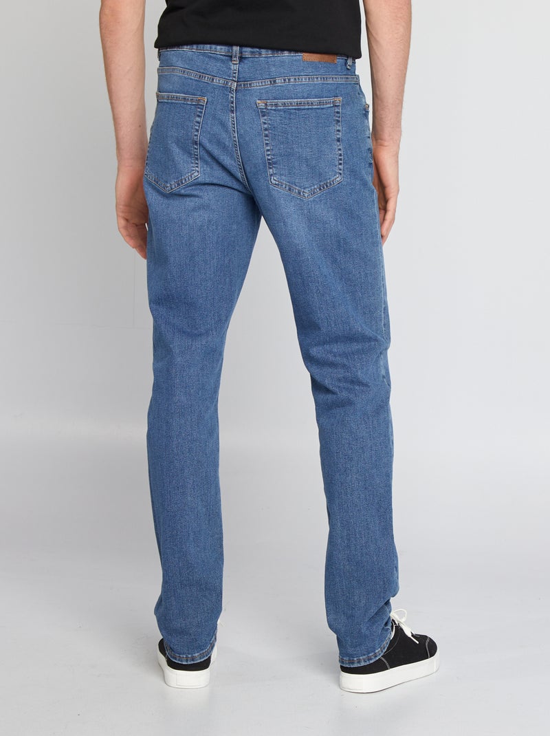 Jeans slim fit in cotone stretch - L38 BLU - Kiabi