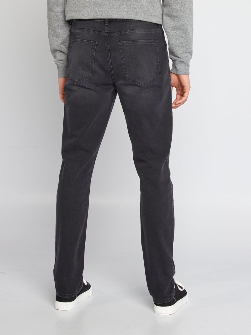 Jeans slim fit in cotone stretch - L38 GRIGIO - Kiabi