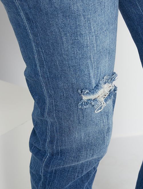 Jeans slim fit premaman L30 fascia bassa - BLU - Kiabi - 25.00€