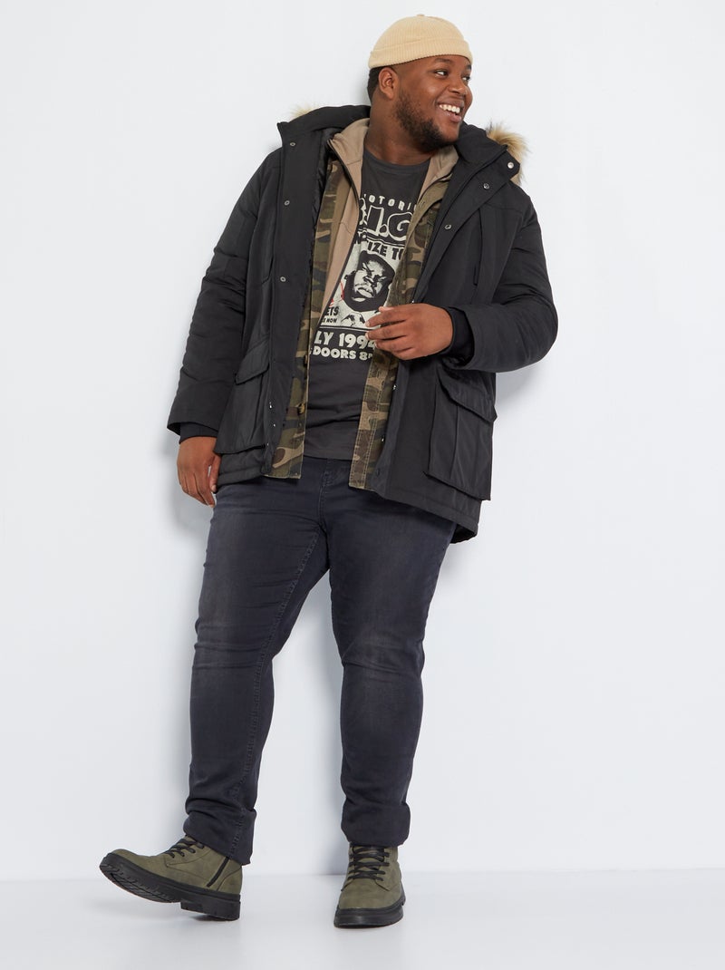 Jeans slim hyperflex NERO - Kiabi