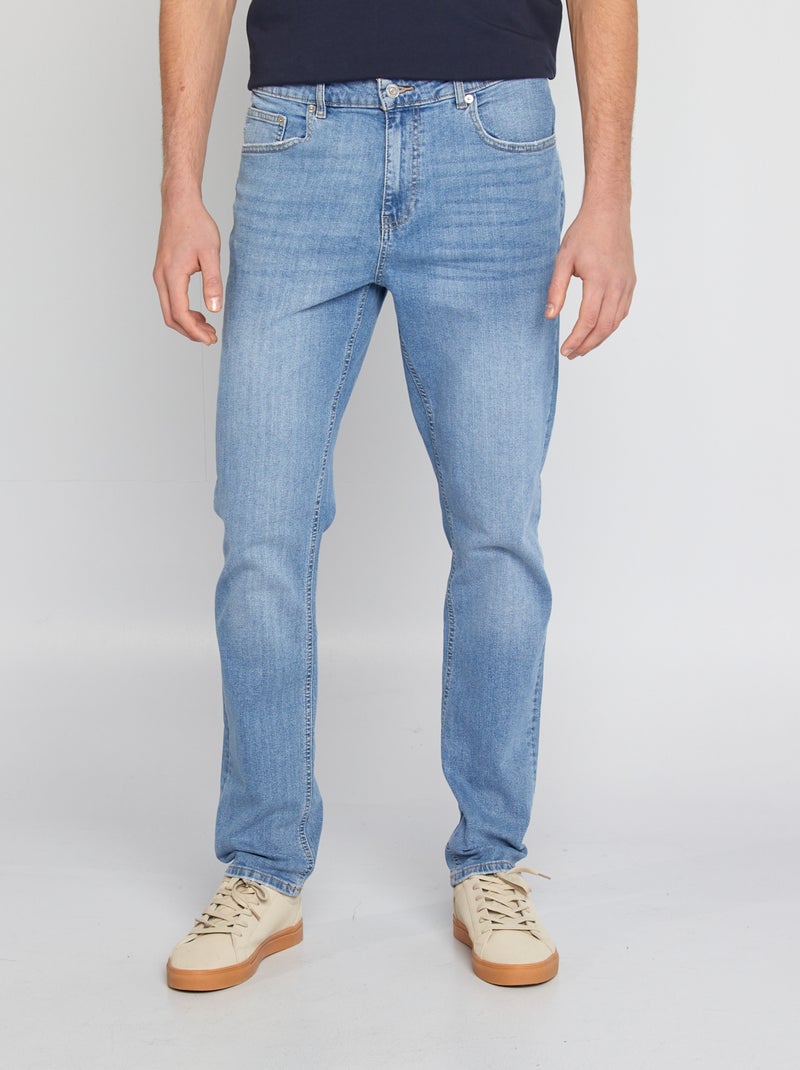 Jeans slim in cotone stretch - L36 BLU - Kiabi