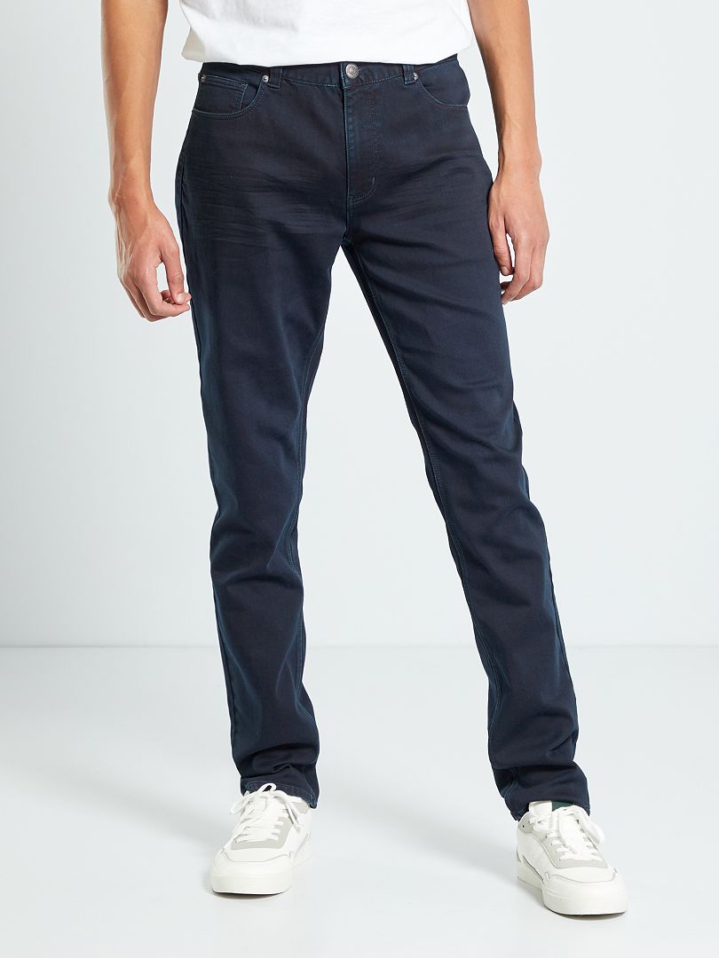 Jeans slim L30 +190 cm blu/nero - Kiabi