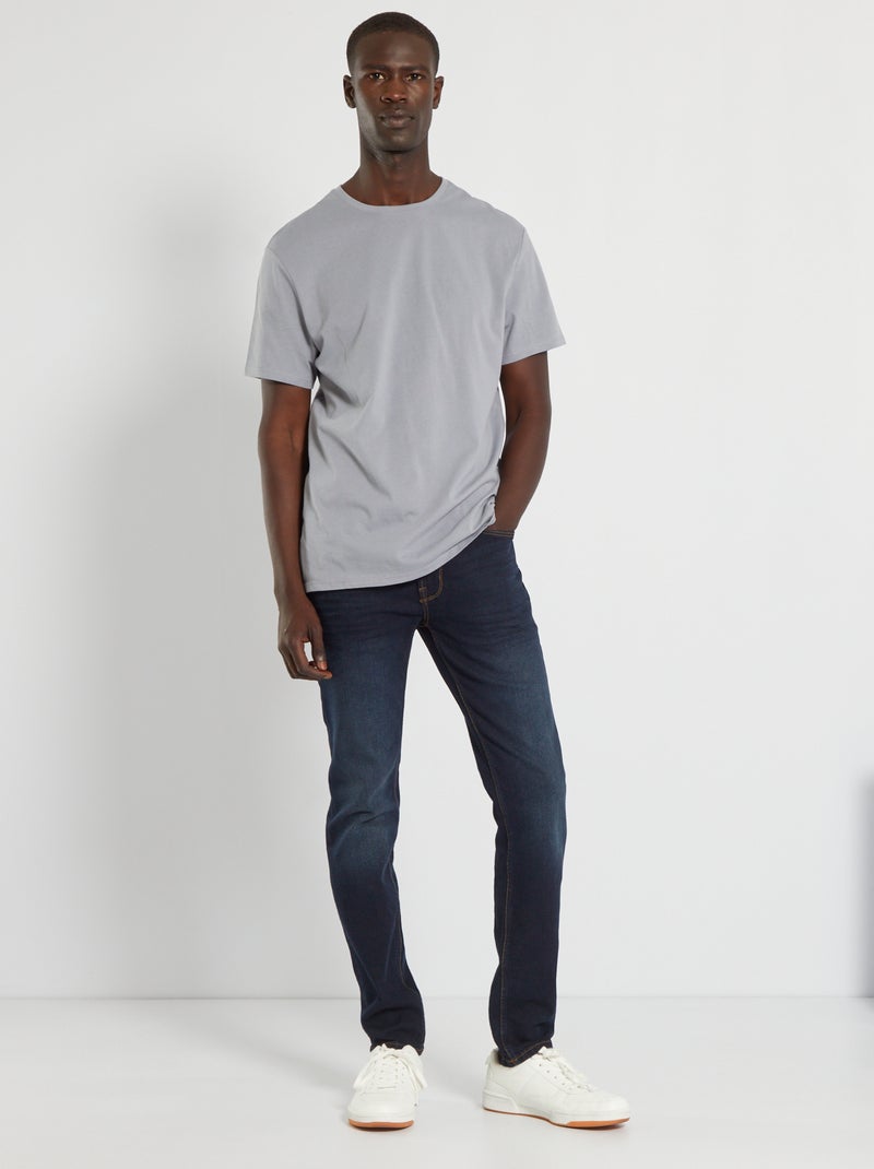 Jeans slim L32 blu indaco - Kiabi