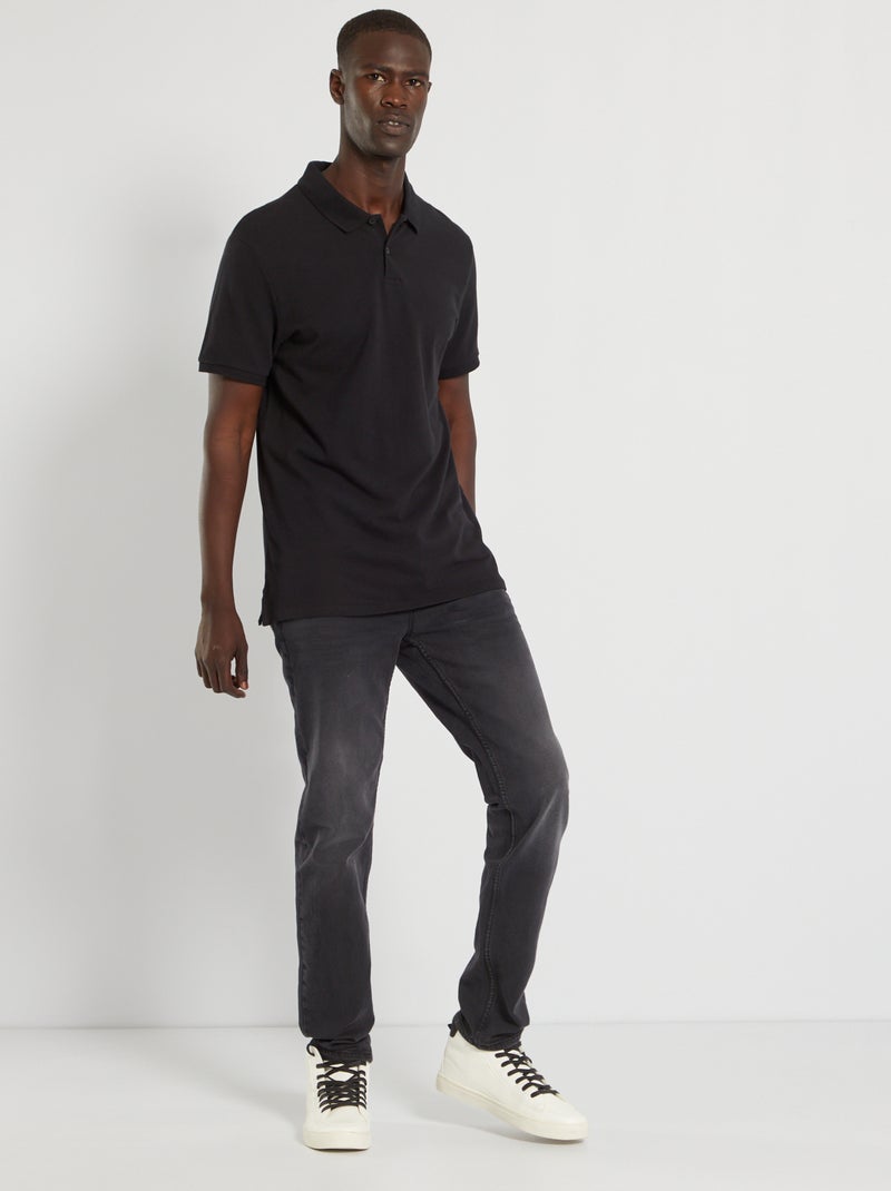 Jeans slim L32 grigio scuro - Kiabi