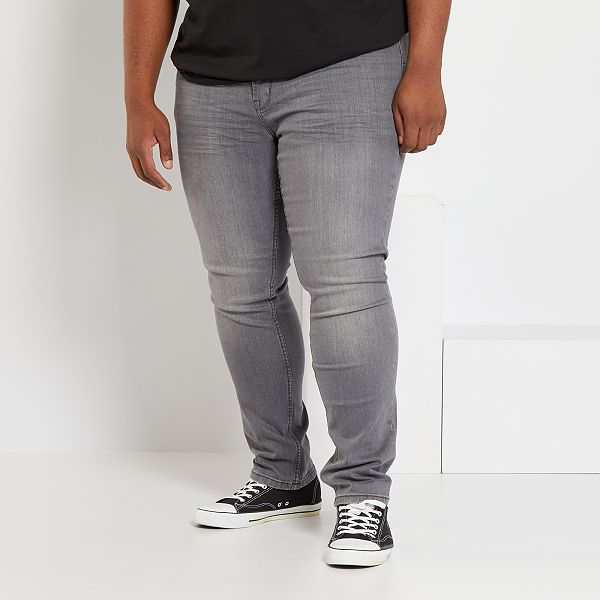 Jeans slim L32 Taglie forti Uomo - GRIGIO - Kiabi - 20,00€