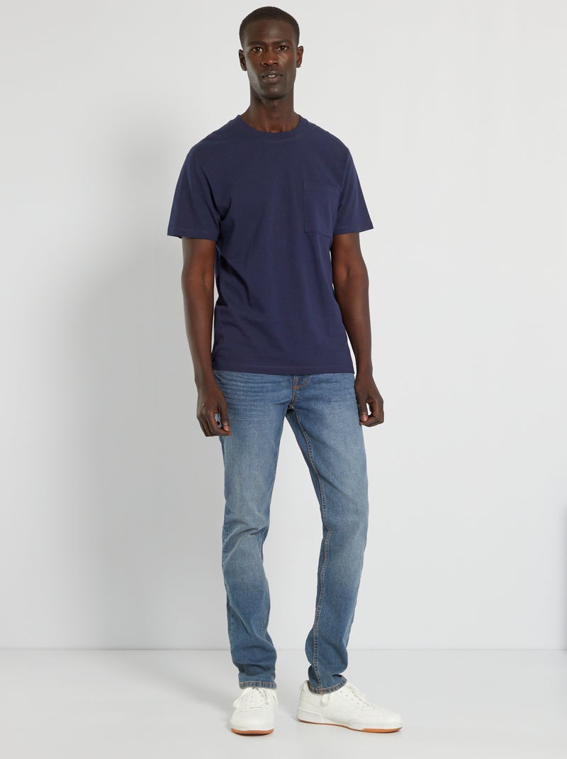 Jeans slim L32 stone used - Kiabi