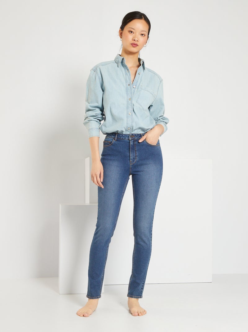 Jeans slim L34 eco-sostenibili BLU - Kiabi