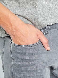 Taglie forti Uomo - Jeans slim L36 + 1 m 90 - Kiabi