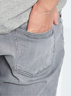 Taglie forti Uomo - Jeans slim L36 + 1 m 90 - Kiabi