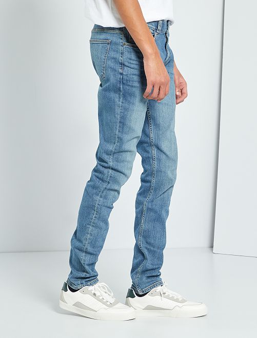 Jeans slim L38 +195 cm - BLU - Kiabi - 22.00€