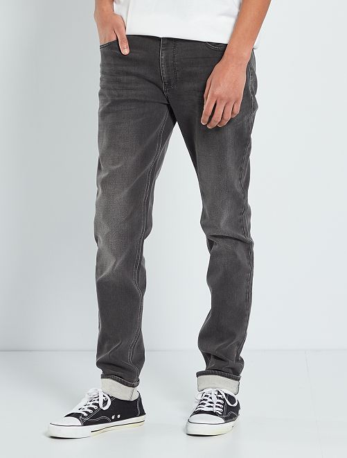 Jeans slim L38 +195 cm - GRIGIO - Kiabi - 29.00€