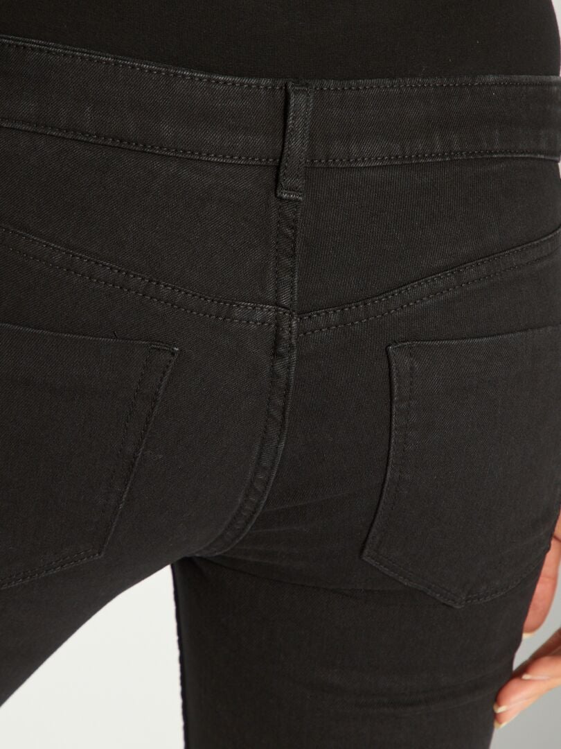 Jeans slim premaman L30 NERO - Kiabi