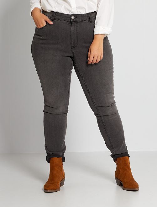 Jeans slim push-up - GRIGIO - Kiabi - 20.00€