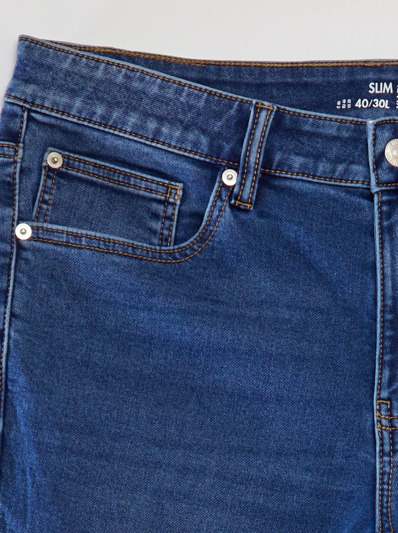 Jeans slim stretch - L30 BLU - Kiabi