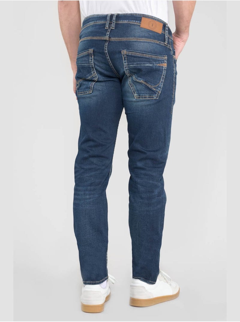 Jeans slim stretch 700/11, lunghezza 34 Blu - Kiabi