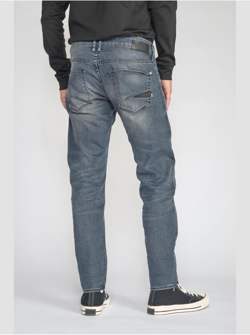 Jeans slim stretch 700/11, lunghezza 34 Blu - Kiabi