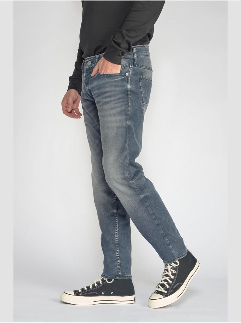 Jeans slim stretch 700/11, lunghezza 34 Blu - Kiabi