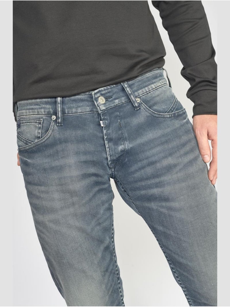 Jeans slim stretch 700/11, lunghezza 34 Blu - Kiabi
