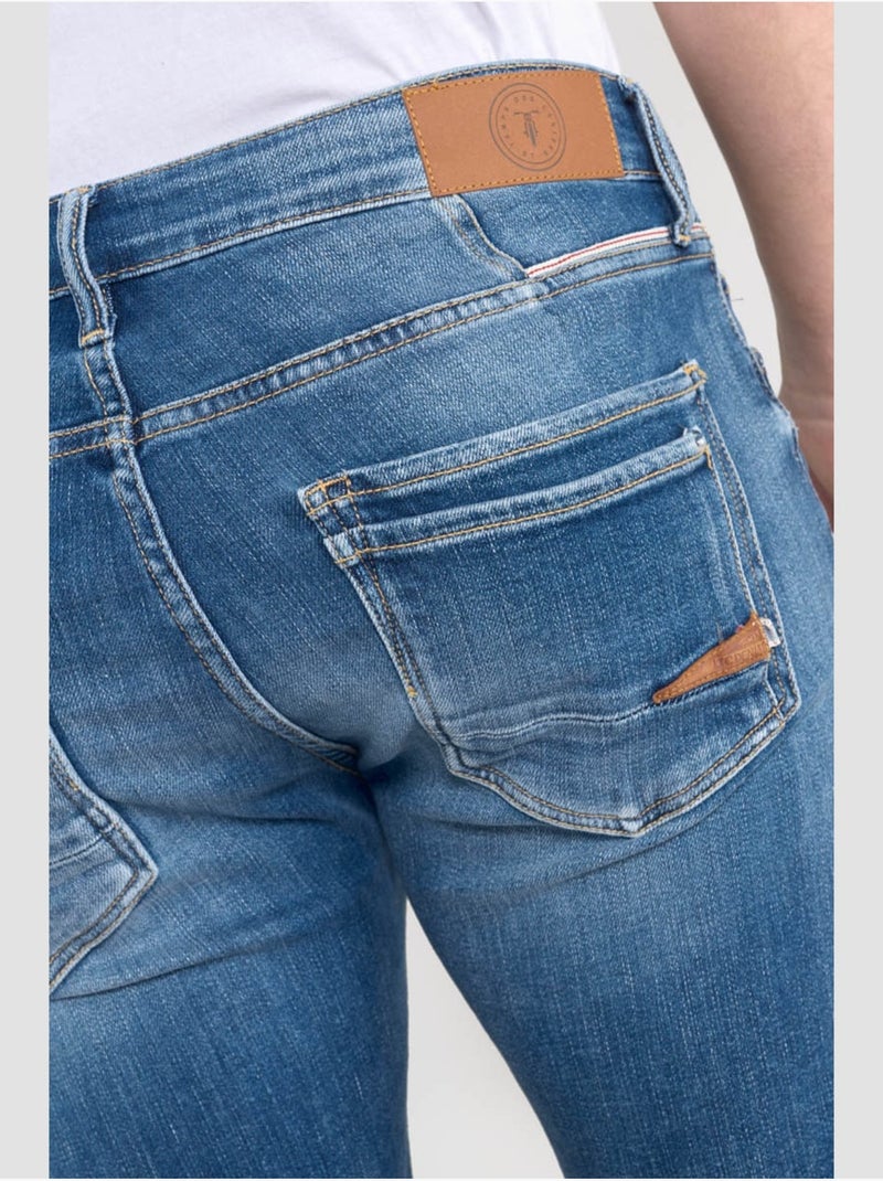 Jeans slim stretch 700/11, lunghezza 34 Blu - Kiabi