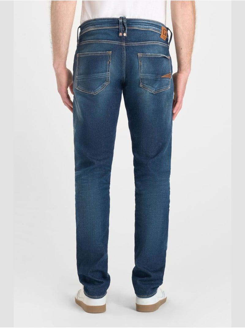 Jeans slim stretch 700/11, lunghezza 34 Blu - Kiabi