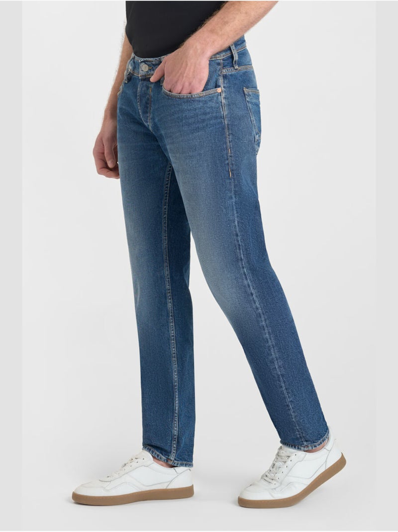 Jeans slim stretch 700/11, lunghezza 34 Blu - Kiabi