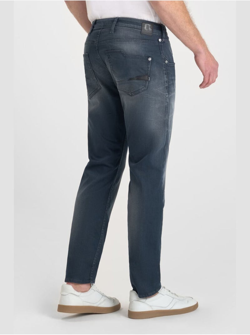 Jeans slim stretch 700/11, lunghezza 34 Blu - Kiabi