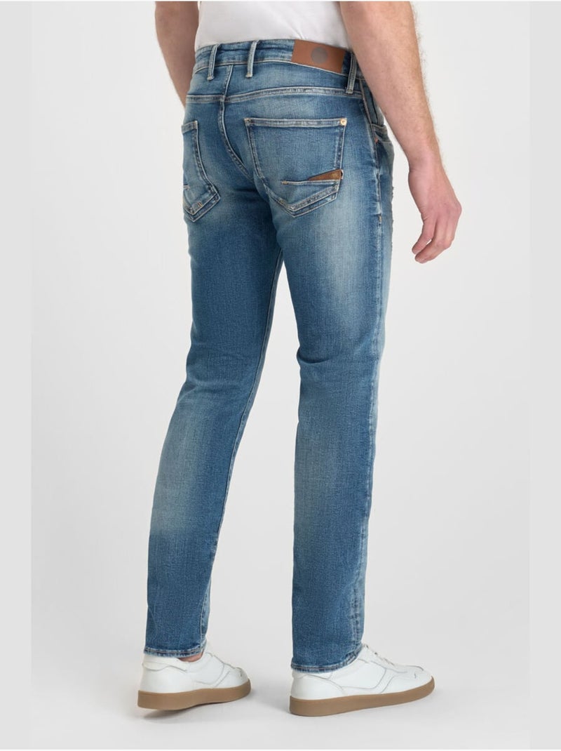 Jeans slim stretch 700/11, lunghezza 34 Blu - Kiabi