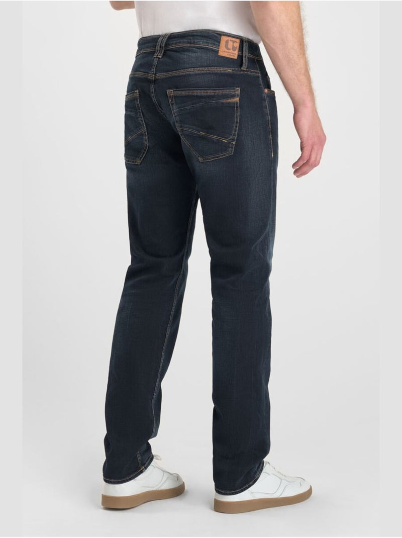 Jeans slim stretch 700/11, lunghezza 34 Blu - Kiabi