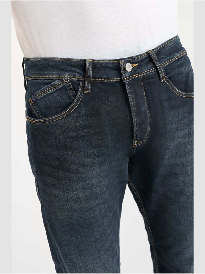Jeans slim stretch 700/11, lunghezza 34 Blu - Kiabi