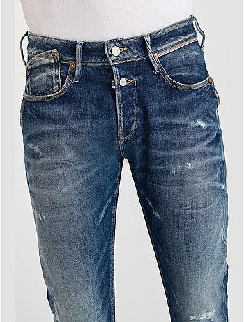 Jeans slim stretch 700/11, lunghezza 34