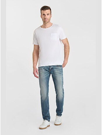 Jeans slim stretch 700/11, lunghezza 34