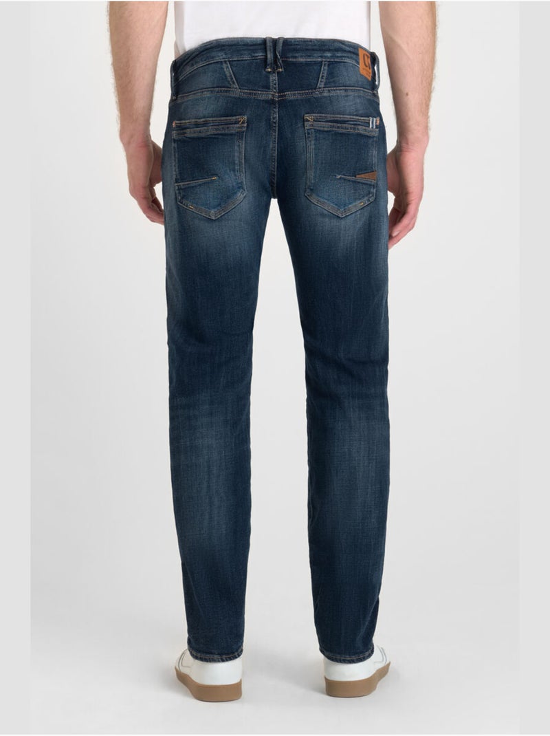 Jeans slim stretch 700/11, lunghezza 34 Blu - Kiabi