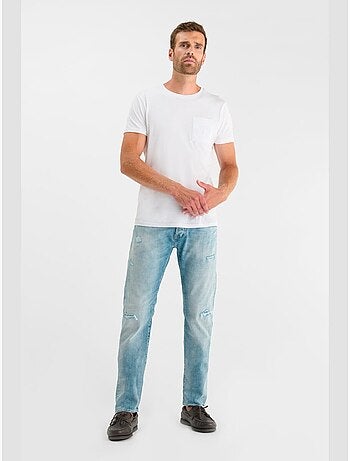Jeans slim stretch 700/11, lunghezza 34