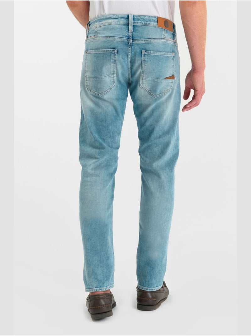 Jeans slim stretch 700/11, lunghezza 34 Blu - Kiabi