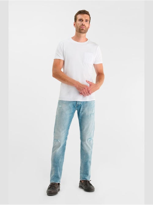 Jeans slim stretch 700/11, lunghezza 34 - Kiabi Jeans slim stretch 700/11, lunghezza 34 - Kiabi