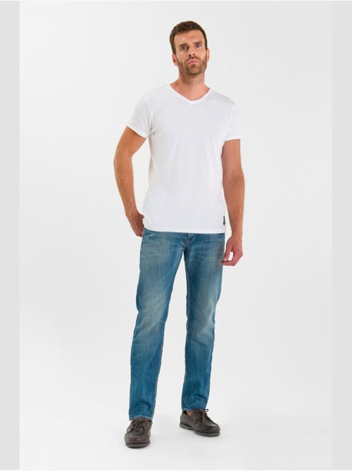 Jeans slim stretch 700/11, lunghezza 34 - Kiabi Jeans slim stretch 700/11, lunghezza 34 - Kiabi