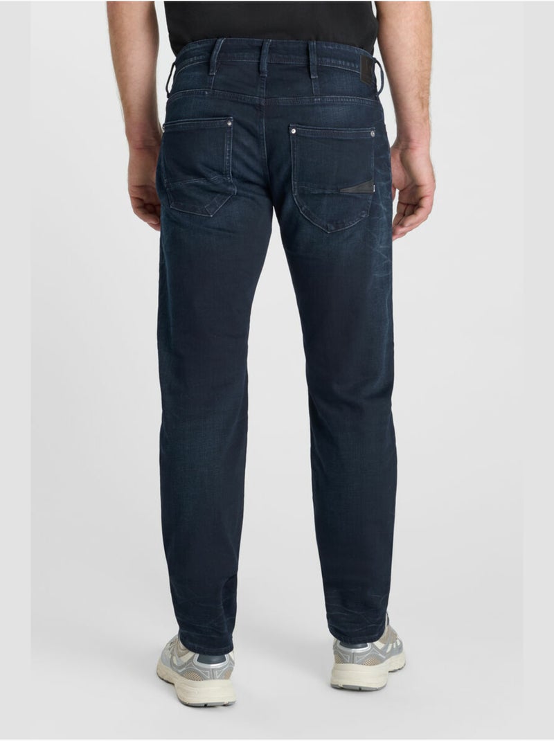 Jeans slim stretch 700/11, lunghezza 34 Blu - Kiabi