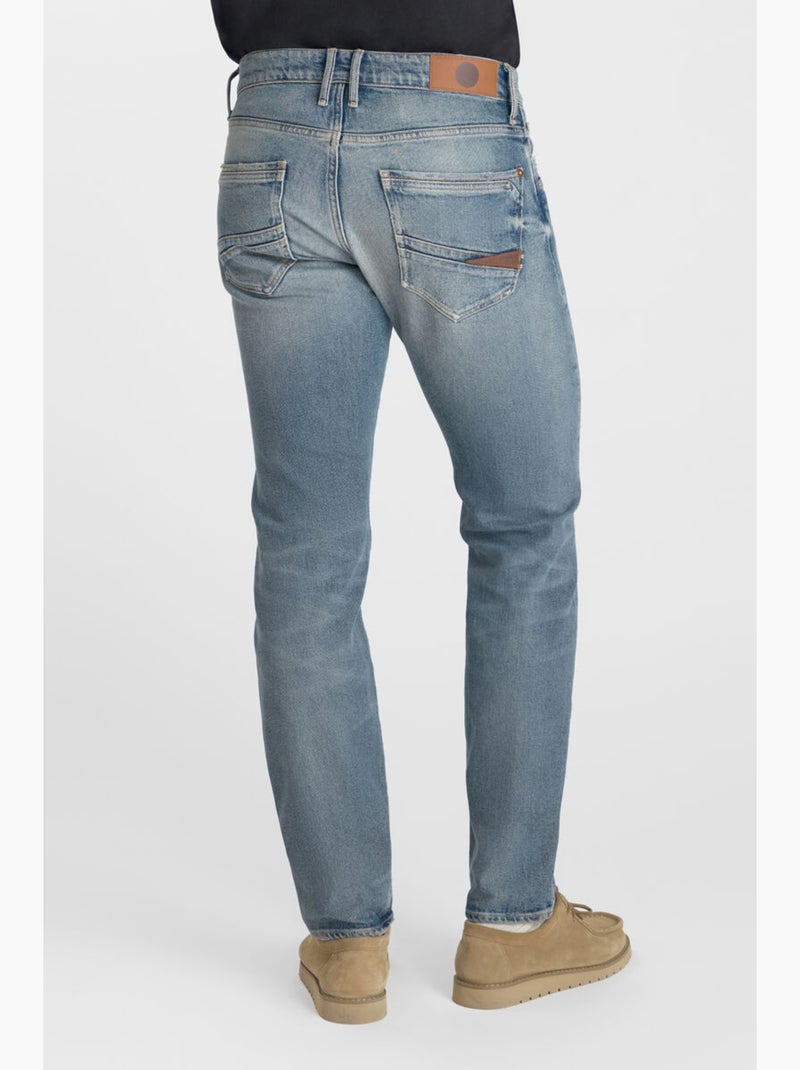 Jeans slim stretch 700/11, lunghezza 34 Blu - Kiabi