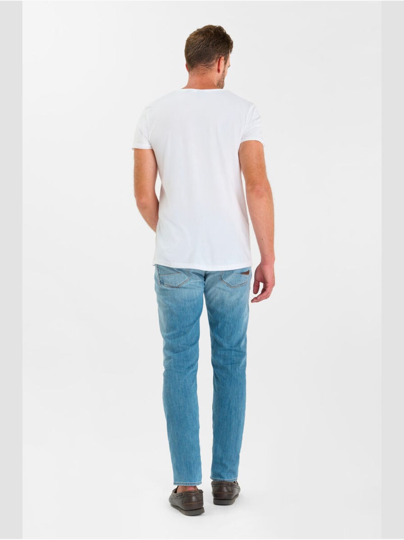 Jeans slim stretch 700/11, lunghezza 34 Blu - Kiabi