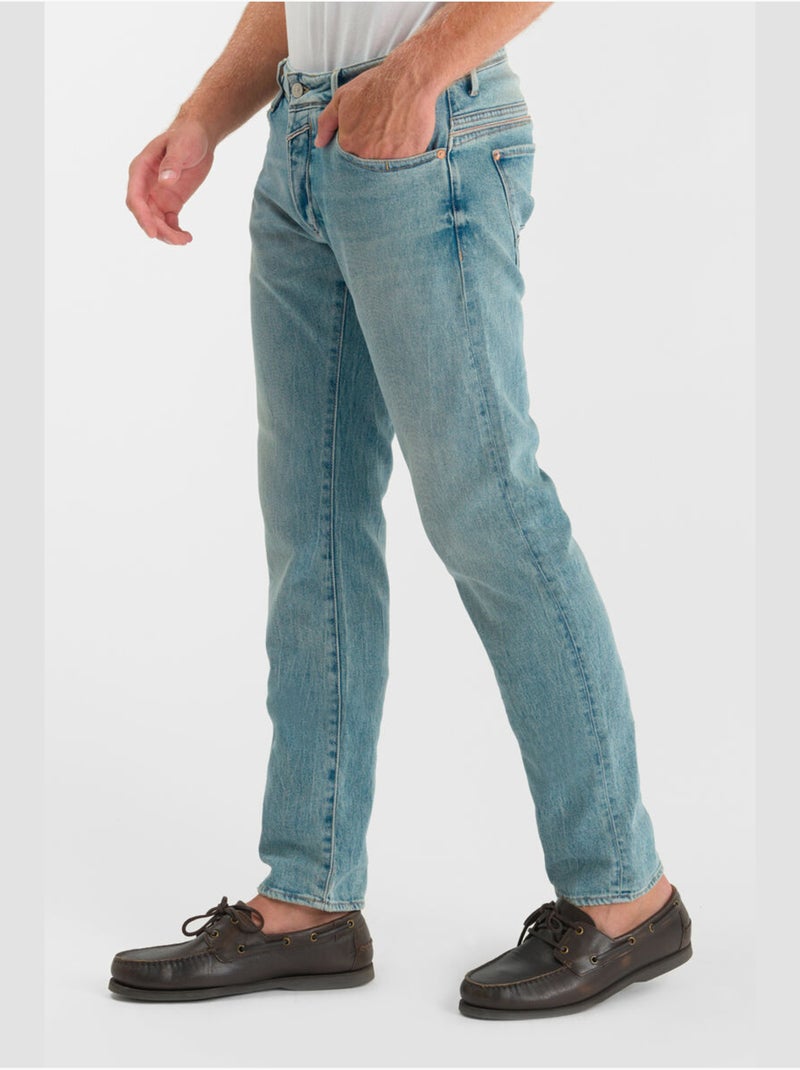 Jeans slim stretch 700/11, lunghezza 34 Blu - Kiabi
