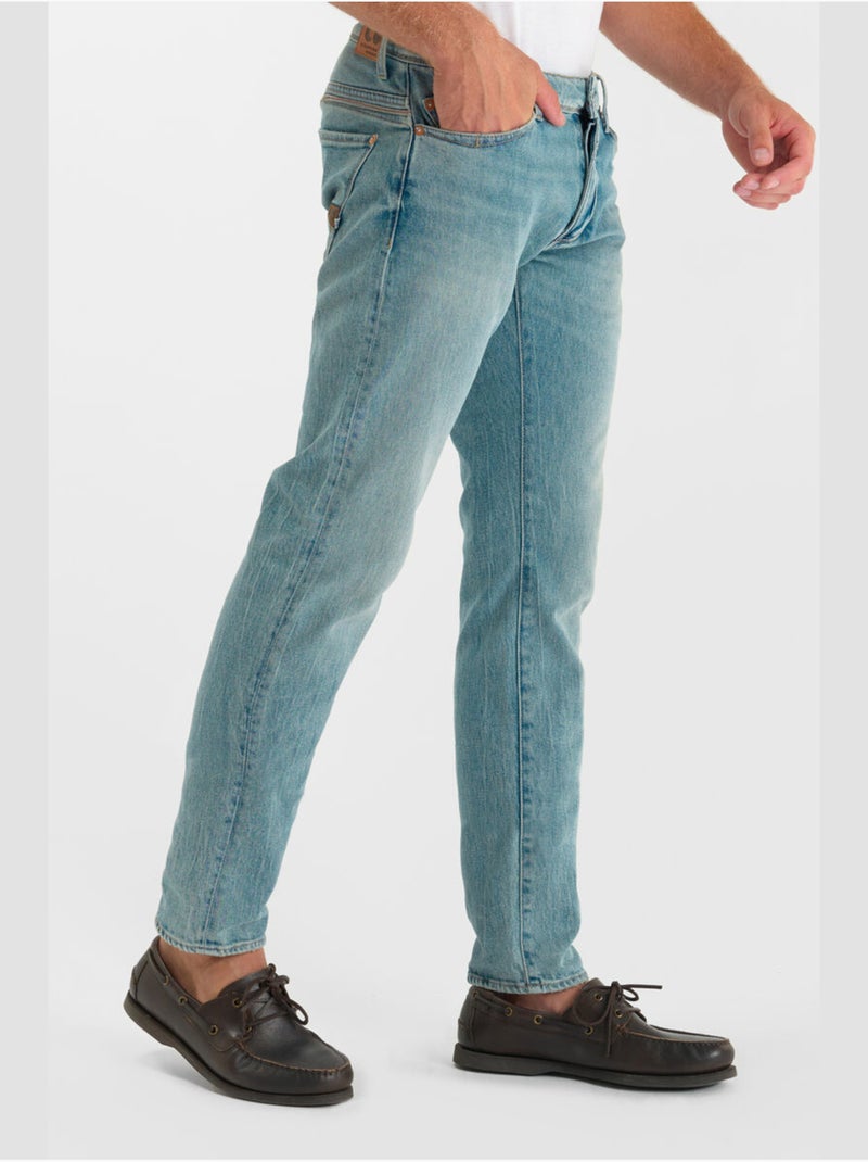 Jeans slim stretch 700/11, lunghezza 34 Blu - Kiabi