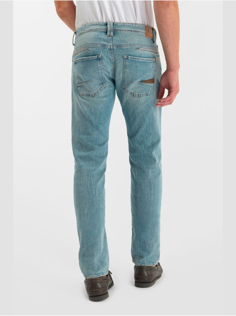 Jeans slim stretch 700/11, lunghezza 34 Blu - Kiabi