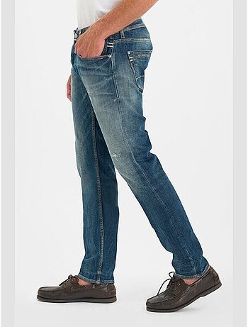 Jeans slim stretch 700/11, lunghezza 34