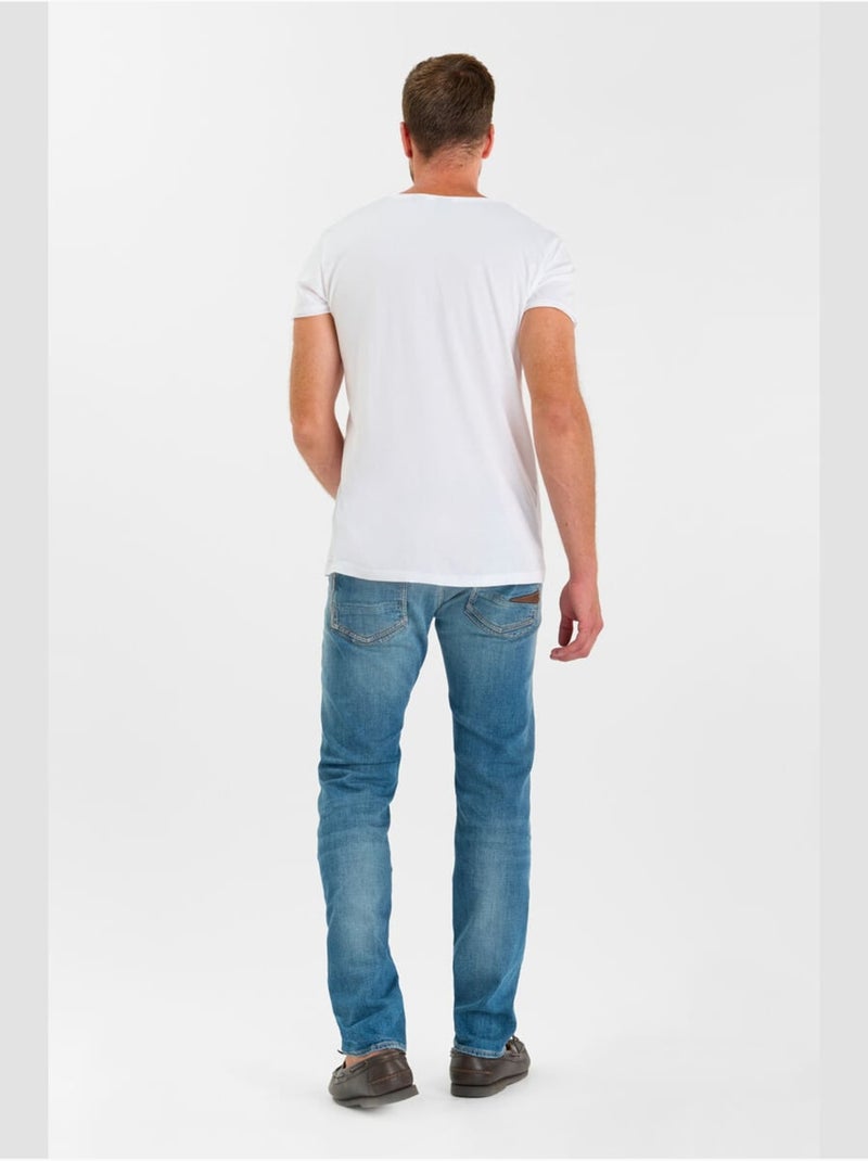 Jeans slim stretch 700/11, lunghezza 34 Blu - Kiabi