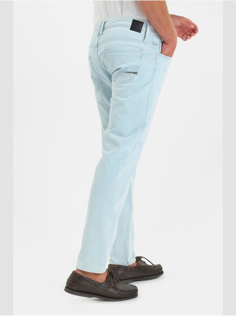 Jeans slim stretch 700/11, lunghezza 34 Blu - Kiabi