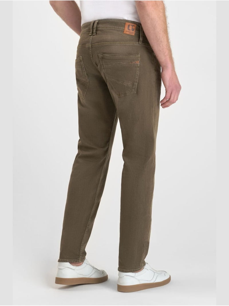 Jeans slim stretch 700/11, lunghezza 34 Cachi - Kiabi