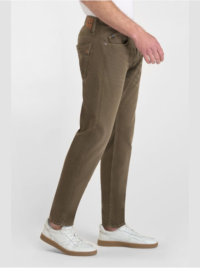 Jeans slim stretch 700/11, lunghezza 34 Cachi - Kiabi